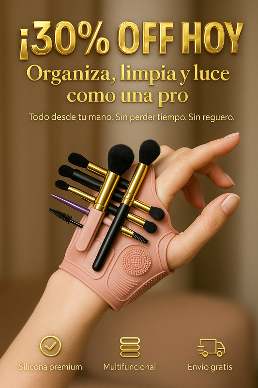 Guante Organizador De Brochas