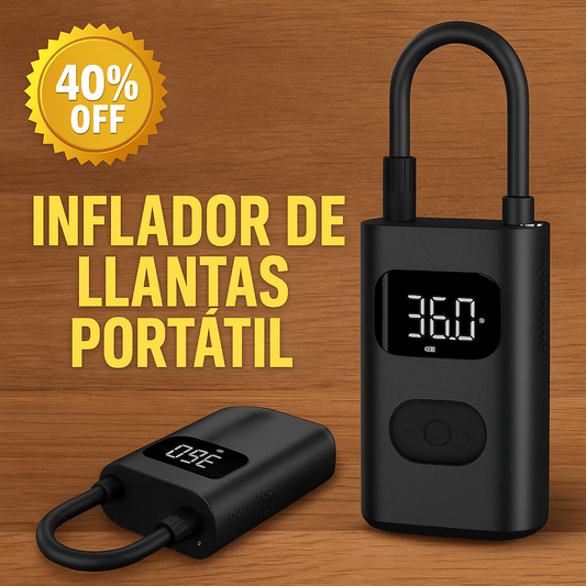 MINI AIRBOOTS™ Solución perfecta para inflar tus llantas