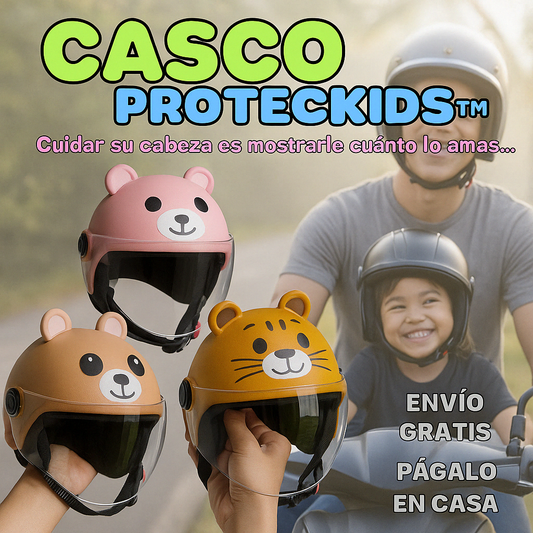 Proteckids™: 🌈 Protege sus sueños, cuida su camino. 🛵