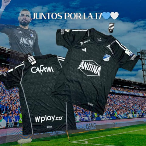 COMBO DE CAMISETAS DE MILLONARIOS 2X1 💙⚽ Camisetas de Falcao y Montero juntos por la 17