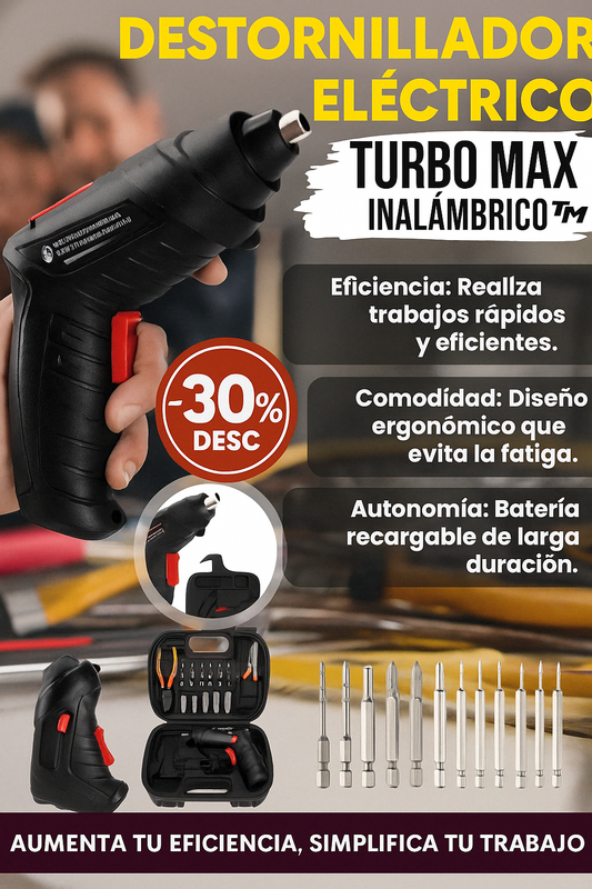 TURBO MAX INALAMBRICO™
