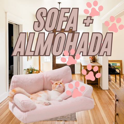 SOFACAT™+ ALMOHADA™ 🐱El rincón perfecto para el descanso de tu felino.🐱